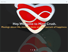 Tablet Screenshot of mind-crush.com